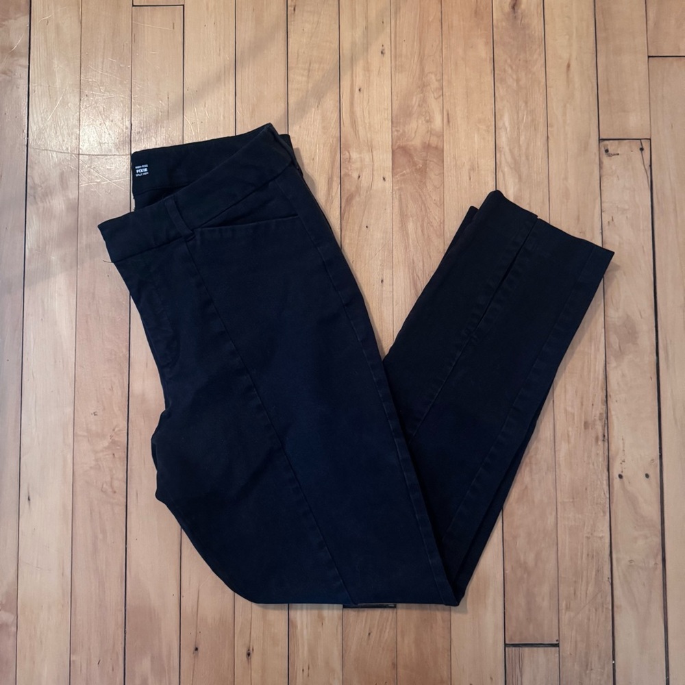 Split hem dress pants